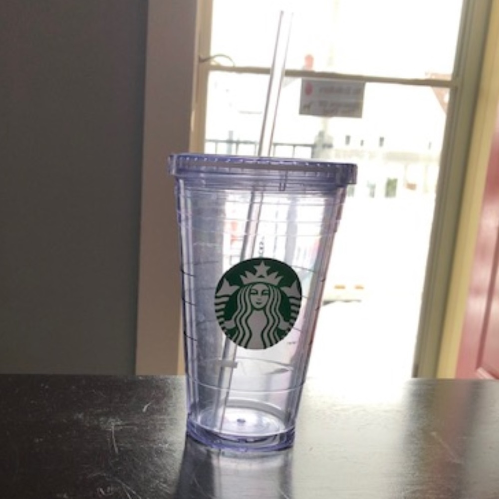 Starbucks Clear Cup.